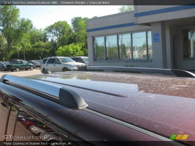 Cinnamon Metallic / Charcoal Black 2010 Ford Flex Limited EcoBoost AWD