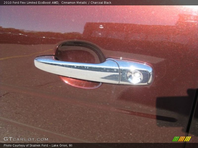 Cinnamon Metallic / Charcoal Black 2010 Ford Flex Limited EcoBoost AWD