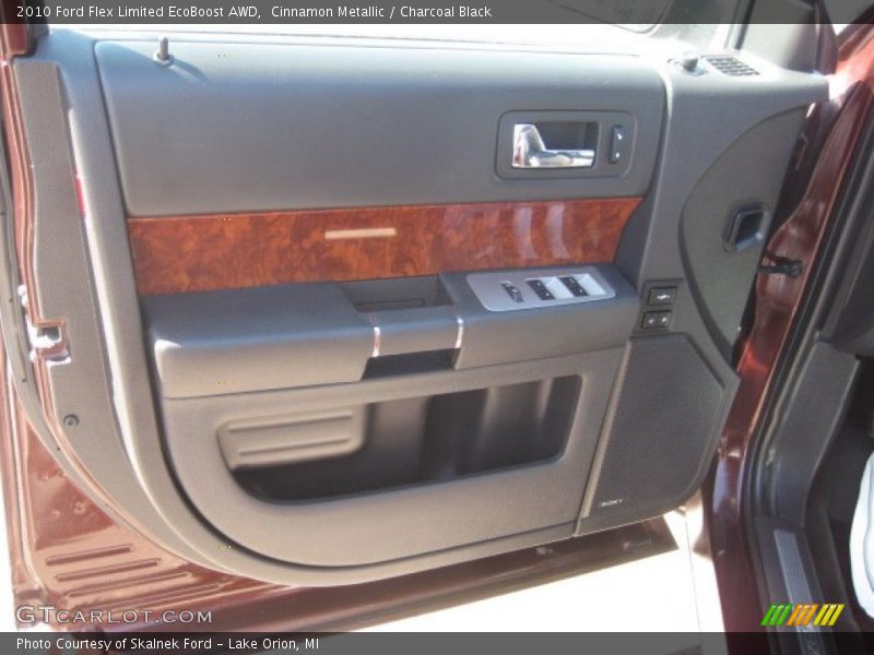 Cinnamon Metallic / Charcoal Black 2010 Ford Flex Limited EcoBoost AWD