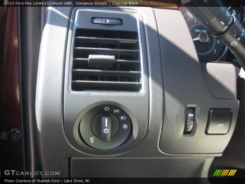 Cinnamon Metallic / Charcoal Black 2010 Ford Flex Limited EcoBoost AWD