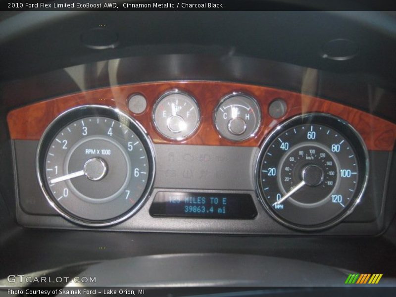  2010 Flex Limited EcoBoost AWD Limited EcoBoost AWD Gauges