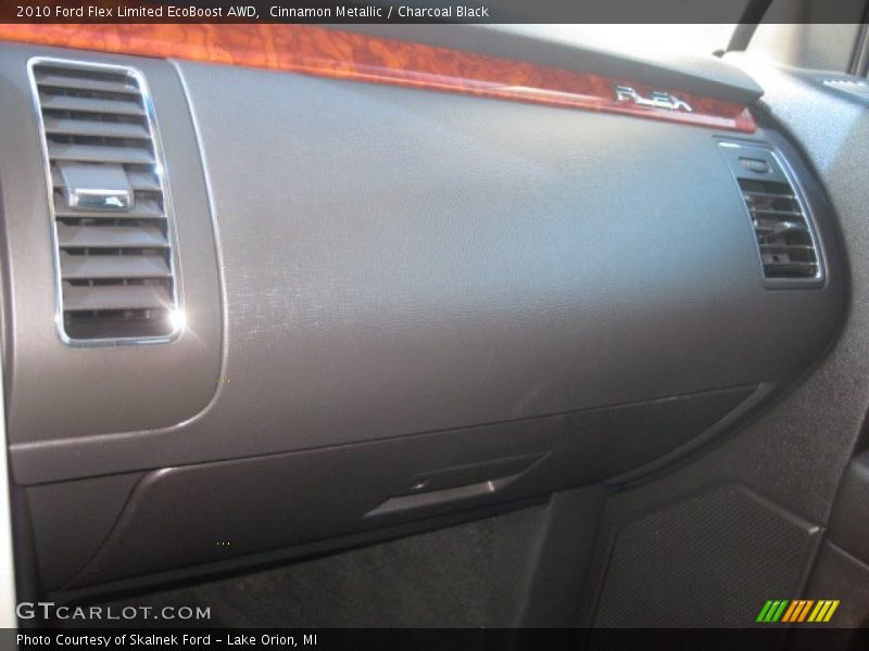 Cinnamon Metallic / Charcoal Black 2010 Ford Flex Limited EcoBoost AWD
