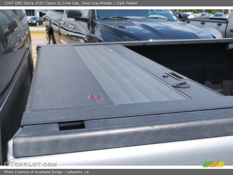 Steel Gray Metallic / Dark Pewter 2007 GMC Sierra 1500 Classic SL Crew Cab