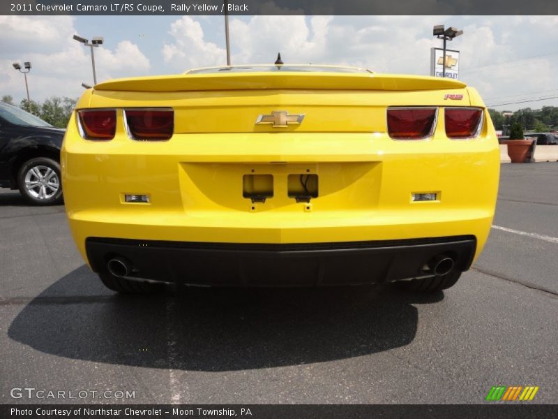 Rally Yellow / Black 2011 Chevrolet Camaro LT/RS Coupe