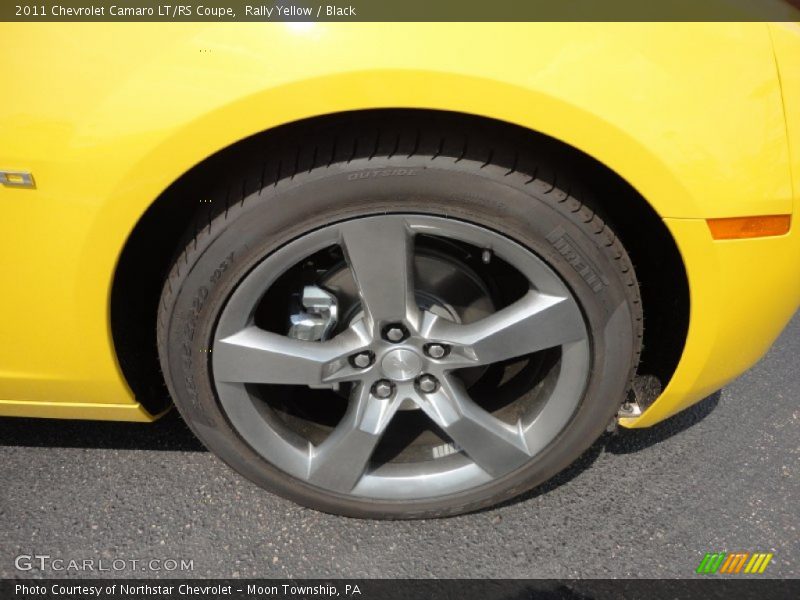 Rally Yellow / Black 2011 Chevrolet Camaro LT/RS Coupe
