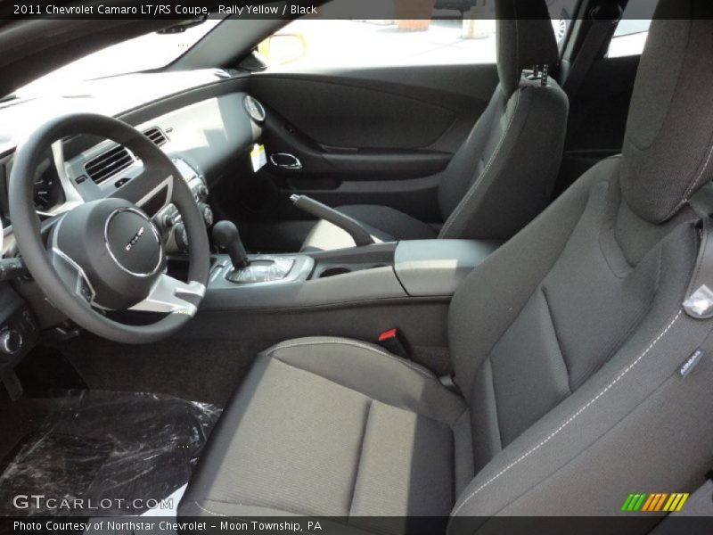 Rally Yellow / Black 2011 Chevrolet Camaro LT/RS Coupe