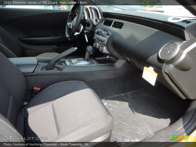 Rally Yellow / Black 2011 Chevrolet Camaro LT/RS Coupe