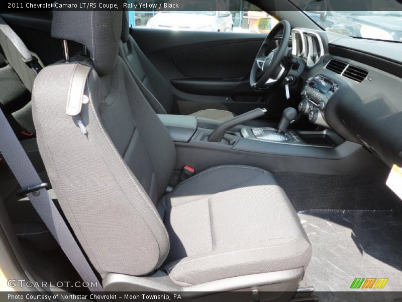 Rally Yellow / Black 2011 Chevrolet Camaro LT/RS Coupe