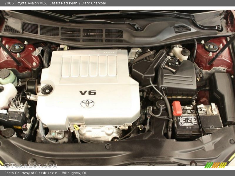 Cassis Red Pearl / Dark Charcoal 2006 Toyota Avalon XLS