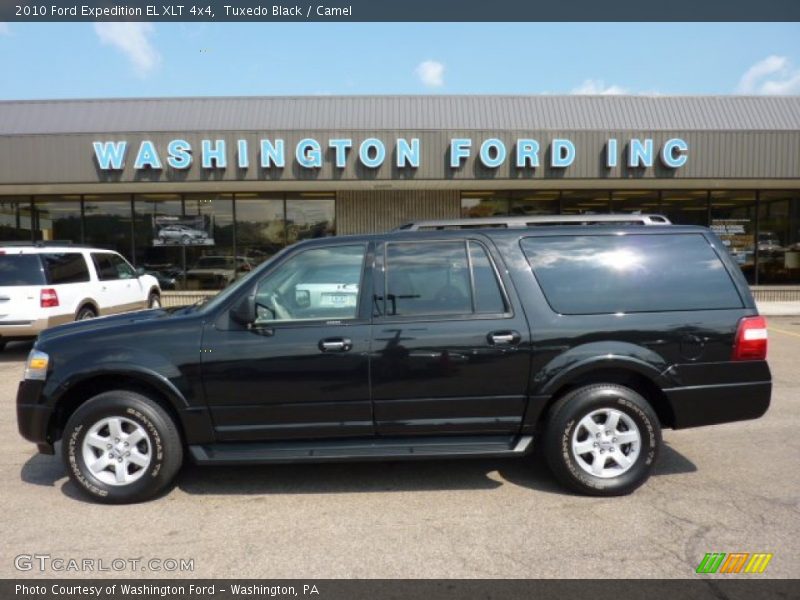 Tuxedo Black / Camel 2010 Ford Expedition EL XLT 4x4