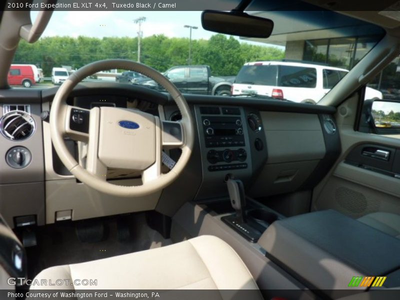 Tuxedo Black / Camel 2010 Ford Expedition EL XLT 4x4