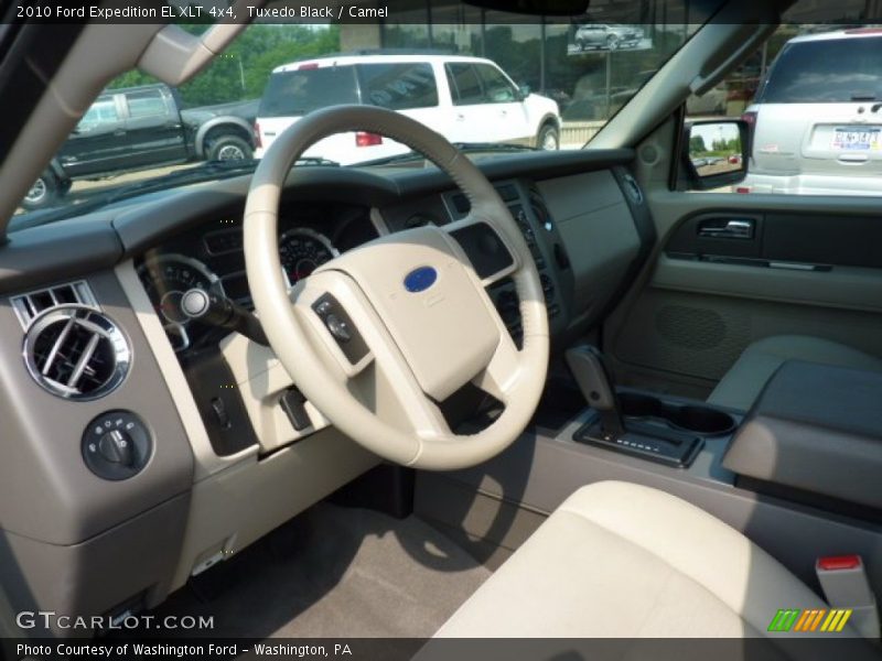 Tuxedo Black / Camel 2010 Ford Expedition EL XLT 4x4