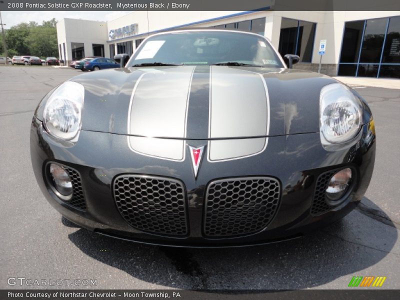 Mysterious Black / Ebony 2008 Pontiac Solstice GXP Roadster