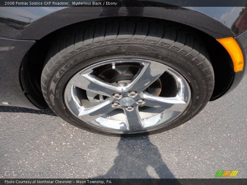 Mysterious Black / Ebony 2008 Pontiac Solstice GXP Roadster