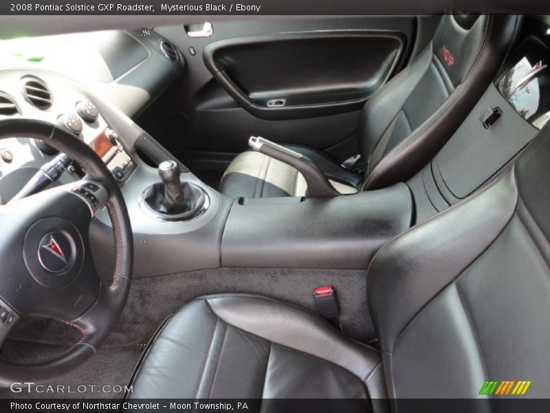  2008 Solstice GXP Roadster Ebony Interior