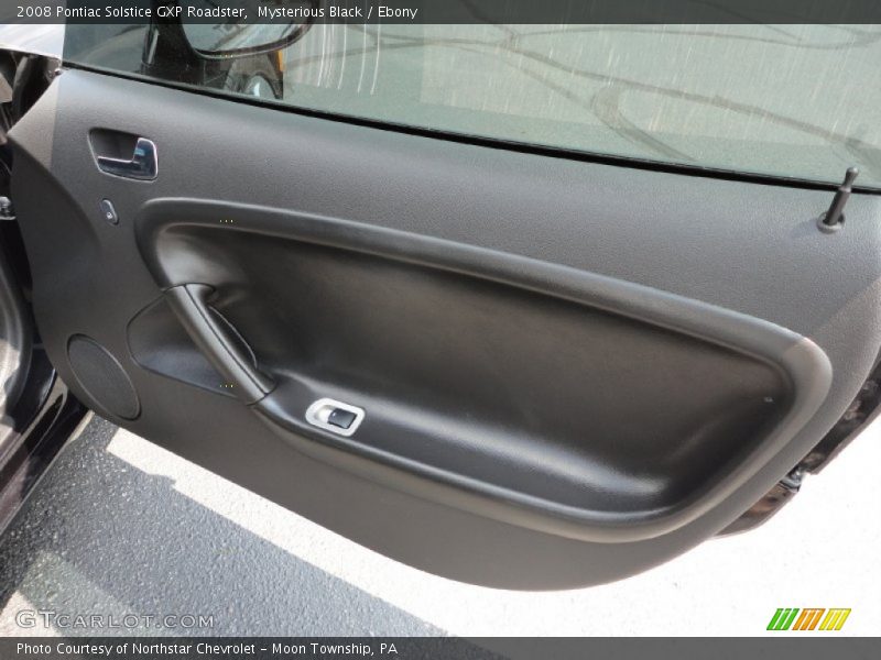 Mysterious Black / Ebony 2008 Pontiac Solstice GXP Roadster