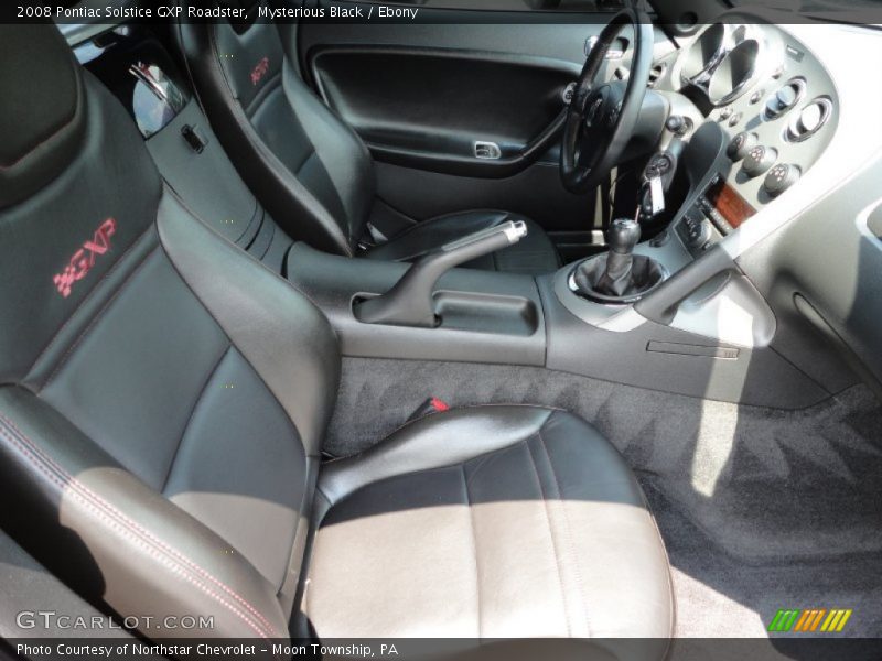 Mysterious Black / Ebony 2008 Pontiac Solstice GXP Roadster