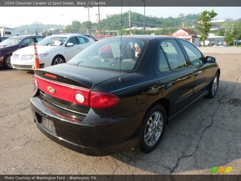 Black / Graphite 2004 Chevrolet Cavalier LS Sport Sedan