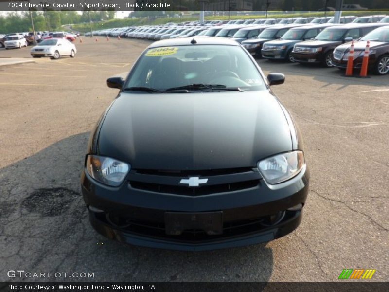 Black / Graphite 2004 Chevrolet Cavalier LS Sport Sedan