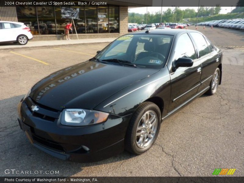 Front 3/4 View of 2004 Cavalier LS Sport Sedan