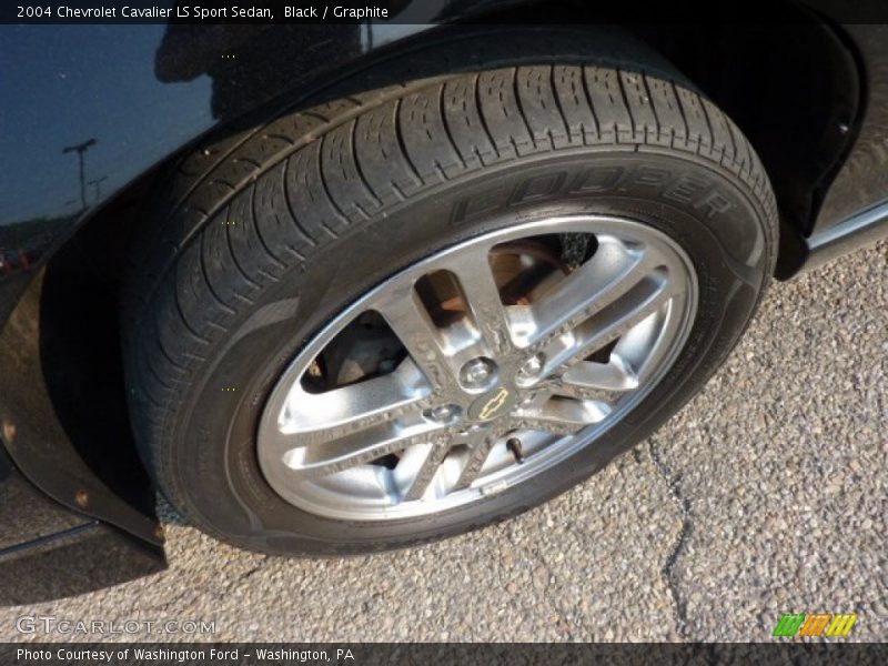 Black / Graphite 2004 Chevrolet Cavalier LS Sport Sedan