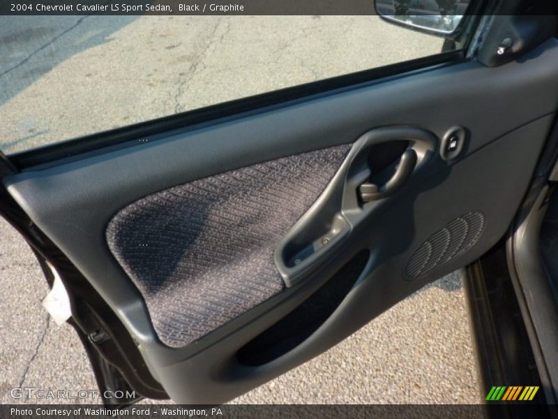 Black / Graphite 2004 Chevrolet Cavalier LS Sport Sedan