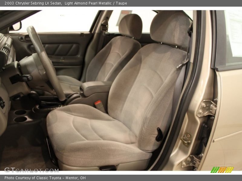  2003 Sebring LX Sedan Taupe Interior