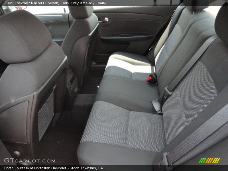 Dark Gray Metallic / Ebony 2009 Chevrolet Malibu LT Sedan