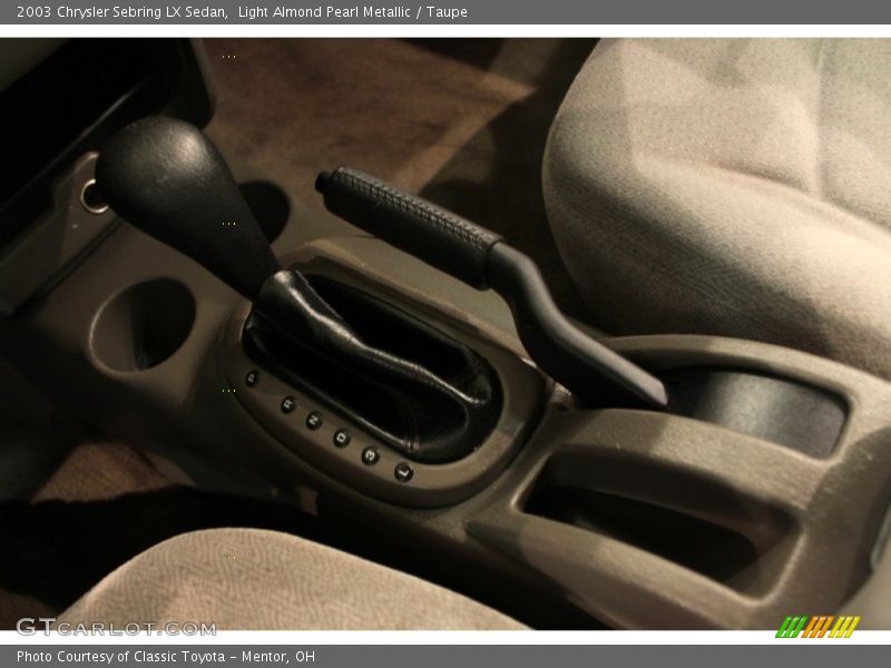  2003 Sebring LX Sedan 4 Speed Automatic Shifter