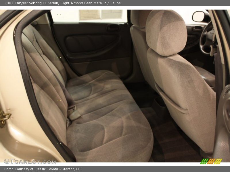  2003 Sebring LX Sedan Taupe Interior