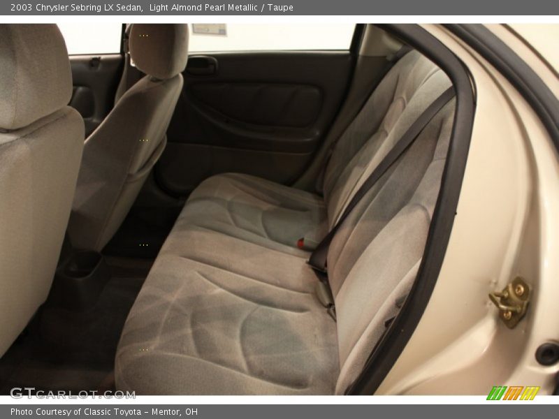 Light Almond Pearl Metallic / Taupe 2003 Chrysler Sebring LX Sedan