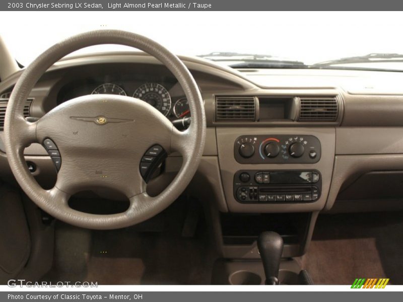 Dashboard of 2003 Sebring LX Sedan