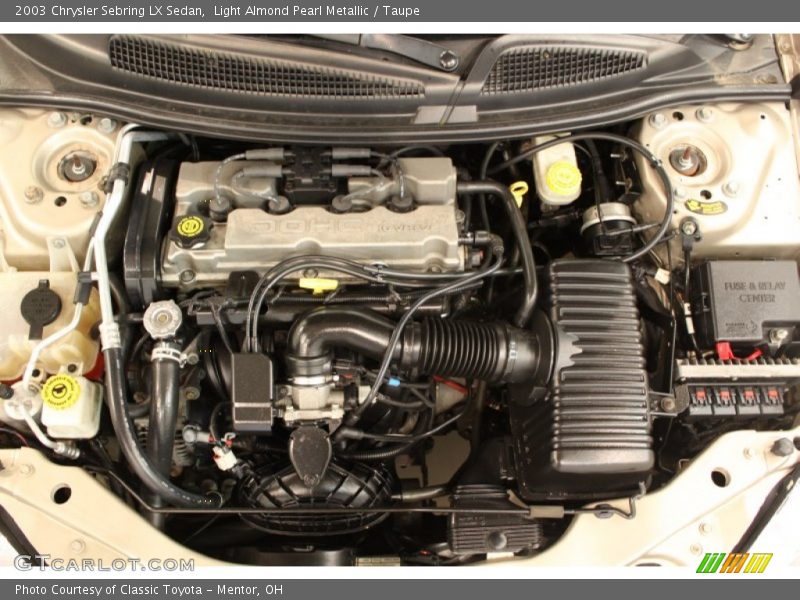 Light Almond Pearl Metallic / Taupe 2003 Chrysler Sebring LX Sedan
