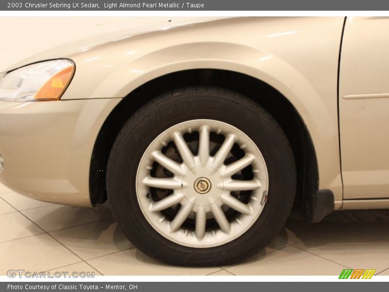 Light Almond Pearl Metallic / Taupe 2003 Chrysler Sebring LX Sedan