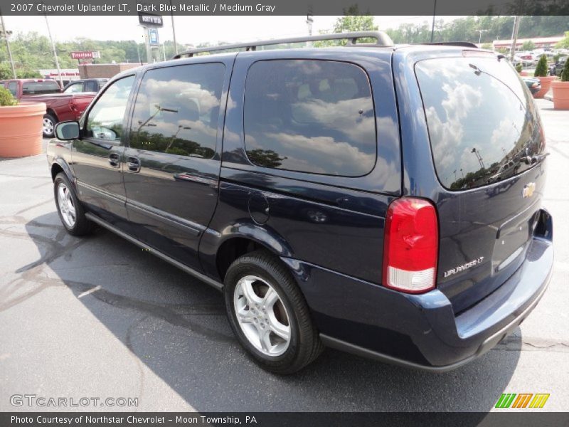 Dark Blue Metallic / Medium Gray 2007 Chevrolet Uplander LT