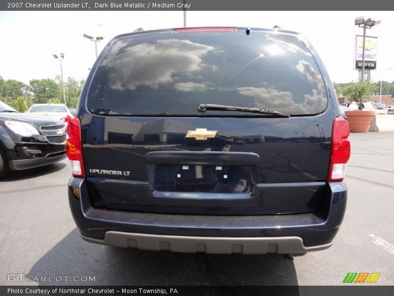 Dark Blue Metallic / Medium Gray 2007 Chevrolet Uplander LT
