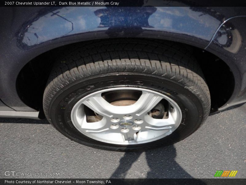 Dark Blue Metallic / Medium Gray 2007 Chevrolet Uplander LT