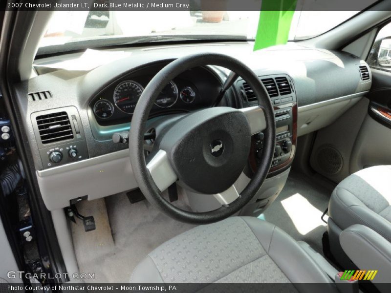 Dark Blue Metallic / Medium Gray 2007 Chevrolet Uplander LT
