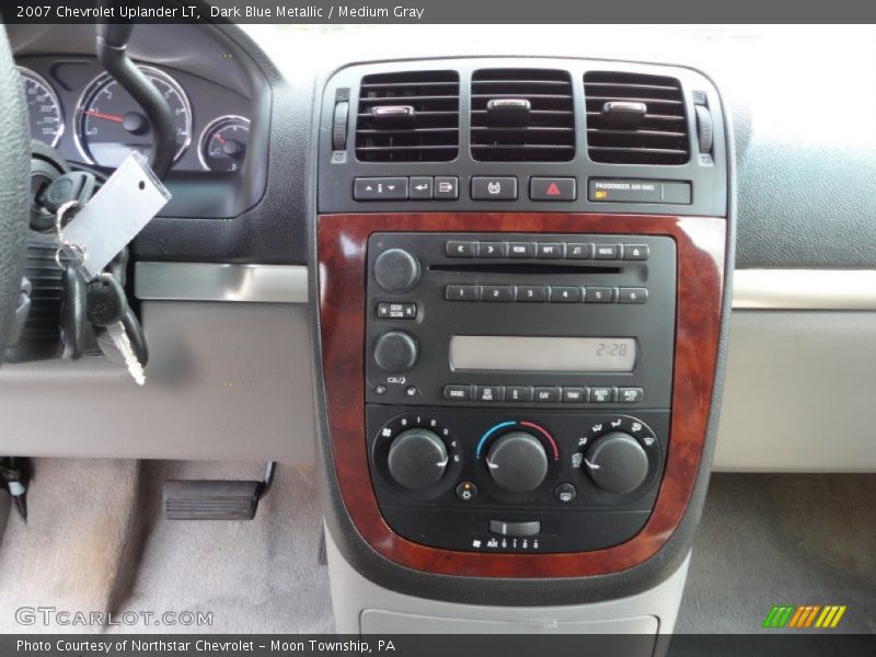 Dark Blue Metallic / Medium Gray 2007 Chevrolet Uplander LT