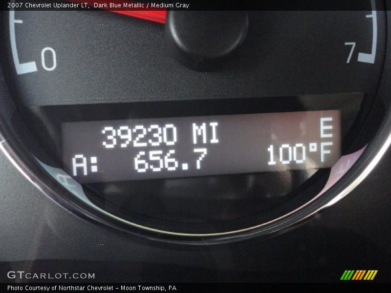 Dark Blue Metallic / Medium Gray 2007 Chevrolet Uplander LT