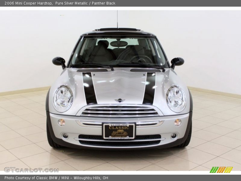 Pure Silver Metallic / Panther Black 2006 Mini Cooper Hardtop