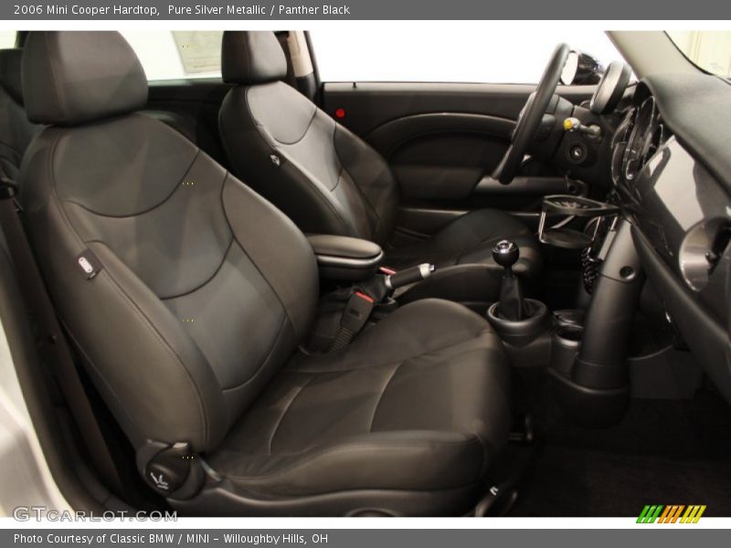 Pure Silver Metallic / Panther Black 2006 Mini Cooper Hardtop