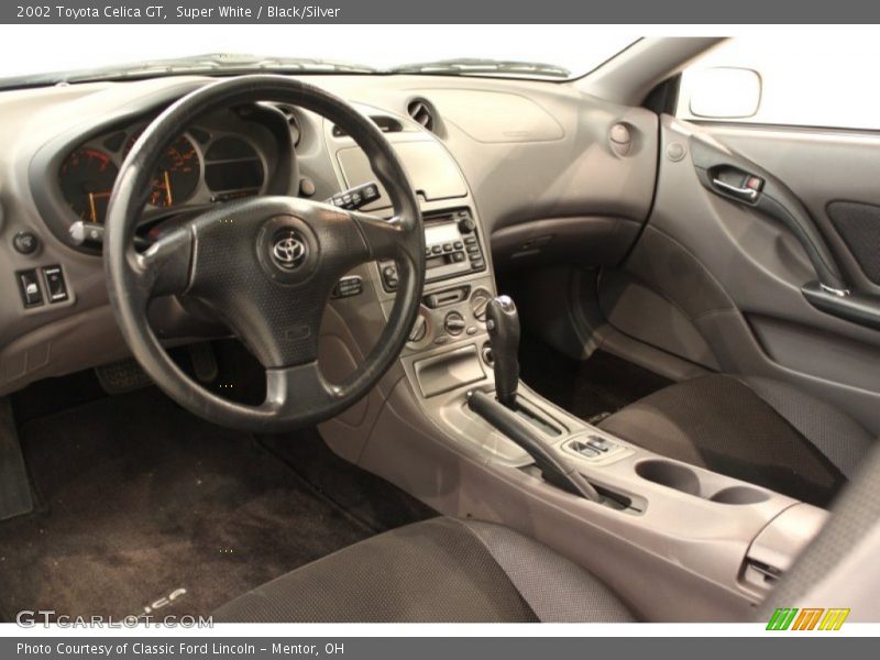 Super White / Black/Silver 2002 Toyota Celica GT