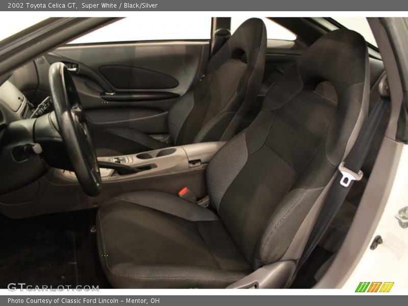 Super White / Black/Silver 2002 Toyota Celica GT