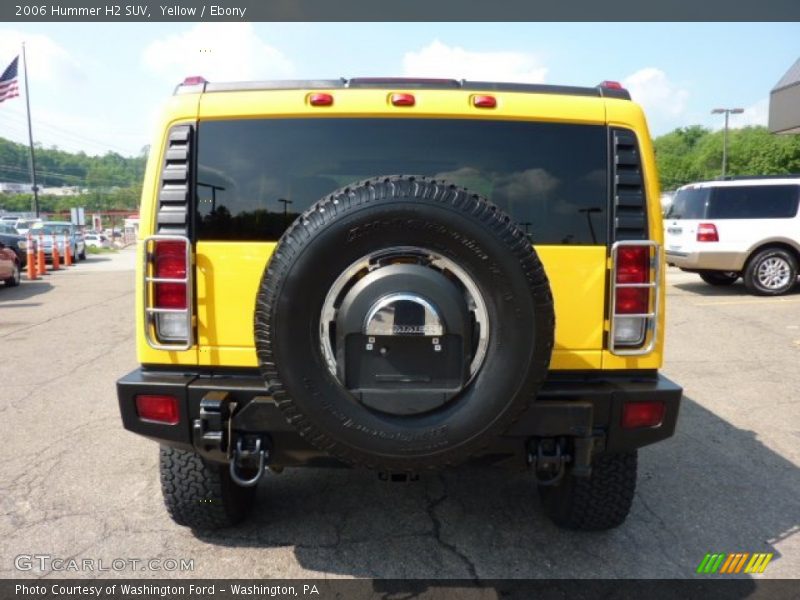 Yellow / Ebony 2006 Hummer H2 SUV