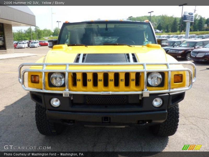 Yellow / Ebony 2006 Hummer H2 SUV