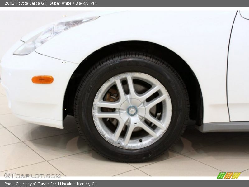 Super White / Black/Silver 2002 Toyota Celica GT