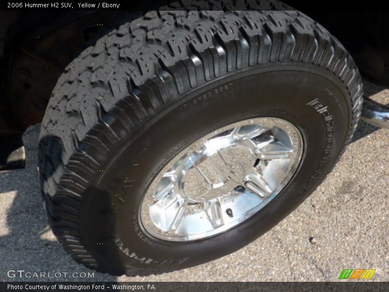 Yellow / Ebony 2006 Hummer H2 SUV
