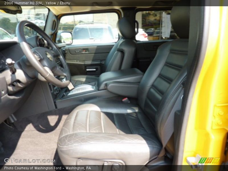Yellow / Ebony 2006 Hummer H2 SUV