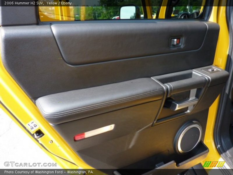Yellow / Ebony 2006 Hummer H2 SUV